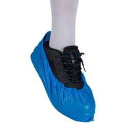 ABENA Überziehschuhe blau 41 cm, mit Gummizug, 35 my, LDPE, extrastark, 100 Stück