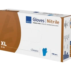 ABENA Nitril-Handschuhe blau, ungepudert VE 100 Stück
