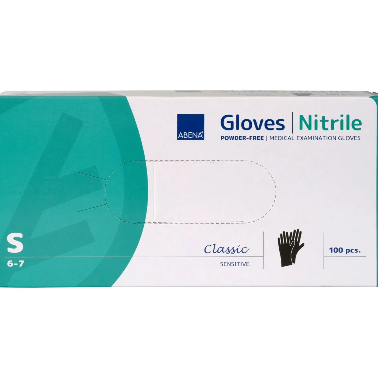 ABENA Nitril-Handschuhe schwarz, ungepudert VE 100 Stück