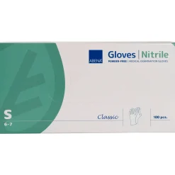 ABENA Nitril-Handschuhe weiß, ungepudert VE 100 Stück