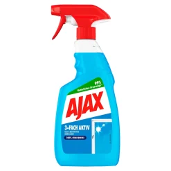 Ajax Glasreiniger 3-fach aktiv mit Sprühpistole