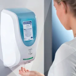 AKTION: Bode CleanSafe touchless Sensorspender + 1 l Bode Sterillium Gel pure Desinfektionsgel