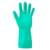 Ansell AlphaTec 37-676 Chemikalienschutzhandschuhe mit Nitril-Beschichtung grün, VE 12 Paar