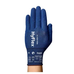Ansell HyFlex 11-819 ESD Mehrzweckhandschuhe mit Nitril-Beschichtung blau, VE 144 Paar