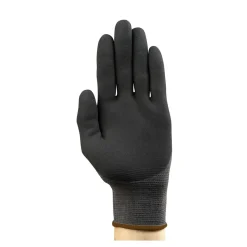 Ansell HyFlex 11-840 Mehrzweckhandschuhe mit Nitril-Beschichtung grau/schwarz, VE 12 Paar