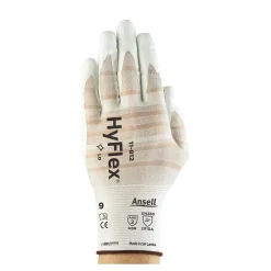 Ansell HyFlex 11-812 Mehrzweckhandschuhe mit Nitril-Beschichtung weiß, VE 12 Paar
