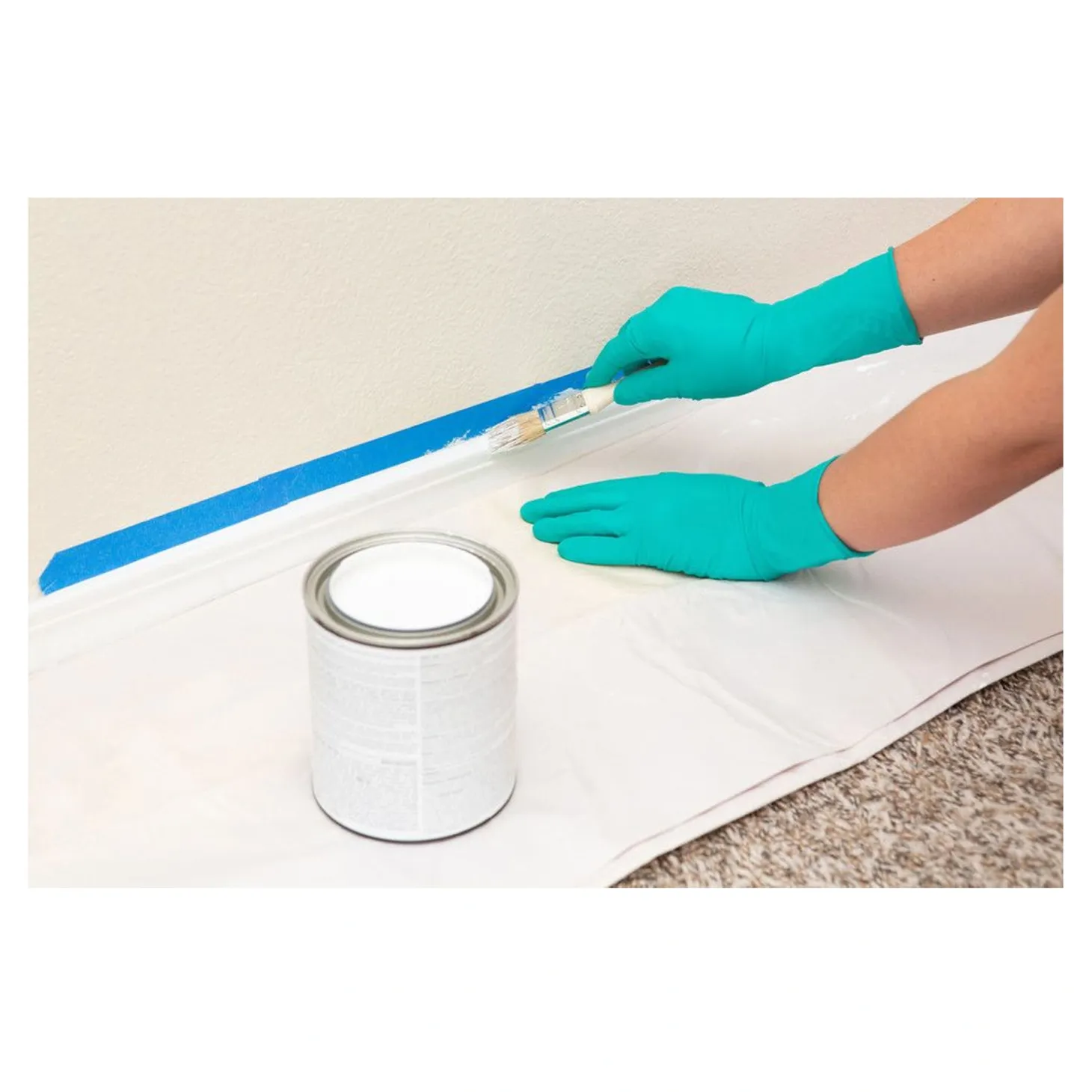 Ansell Microflex 93-260 Chemikalienschutzhandschuhe grün, VE 500 Stück