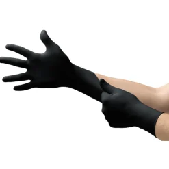 Ansell Microflex 93-732 Nitrilhandschuhe schwarz puderfrei, VE 1000 Stück