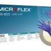 Ansell Microflex 93-853 Nitrilhandschuhe lila puderfrei