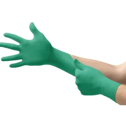 Ansell TouchNTuff 92-500 Nitrilhandschuhe grün gepudert, VE 1000 Stück