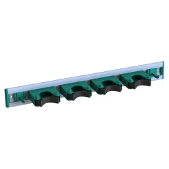 Arcora Gerätehalter 520 Stielhalter mit 4 Klemmhaltern und 2 Haken
