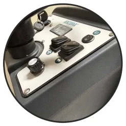 Arcora RO-MAN 760BR/150L Aufsitz-Scheuersaugmaschine mit Akkus und Zubehör
