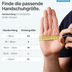 ARNOMED CLASSIC NITRIL WHITE 200er Nitrilhandschuhe weiß puderfrei, VE 200 Stück