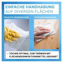ARNOMED DRY WIPES Trockene Vliestücher, 28 x 30 cm