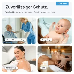 ARNOMED Einmalwaschhandschuhe Molton