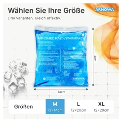 ARNOMED Kalt-/Warmpack, 2 Stück