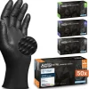ARNOMED PROGRIP NITRIL DIAMOND BLACK Nitrilhandschuhe schwarz puderfrei, VE 50 Stück