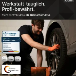 ARNOMED PROGRIP NITRIL DIAMOND ORANGE Nitrilhandschuhe orange puderfrei, VE 50 Stück