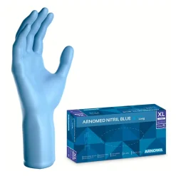 ARNOMED XTRA LONG NITRIL BLUE Nitrilhandschuhe blau puderfrei, VE 100 Stück