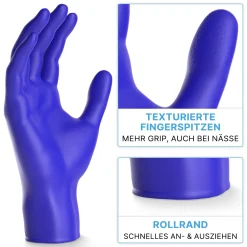 ARNOMED XTRA PURE NITRIL VIOLET BLUE Nitrilhandschuhe violettblau puderfrei, VE 100 Stück