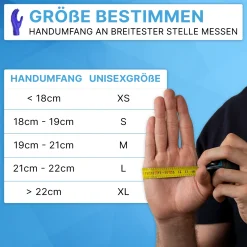 ARNOMED XTRA PURE NITRIL VIOLET BLUE Nitrilhandschuhe violettblau puderfrei, VE 100 Stück