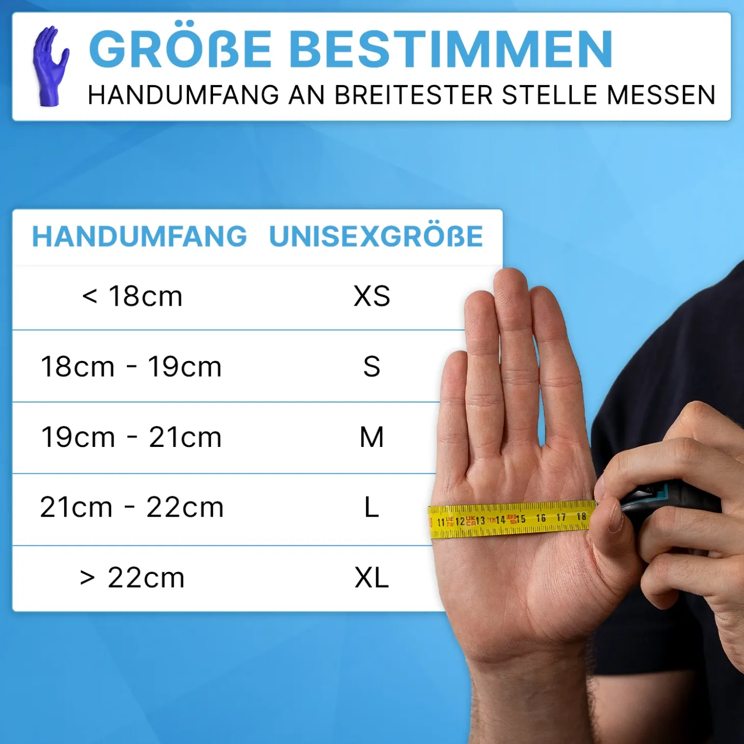 ARNOMED XTRA PURE NITRIL VIOLET BLUE Nitrilhandschuhe violettblau puderfrei, VE 100 Stück