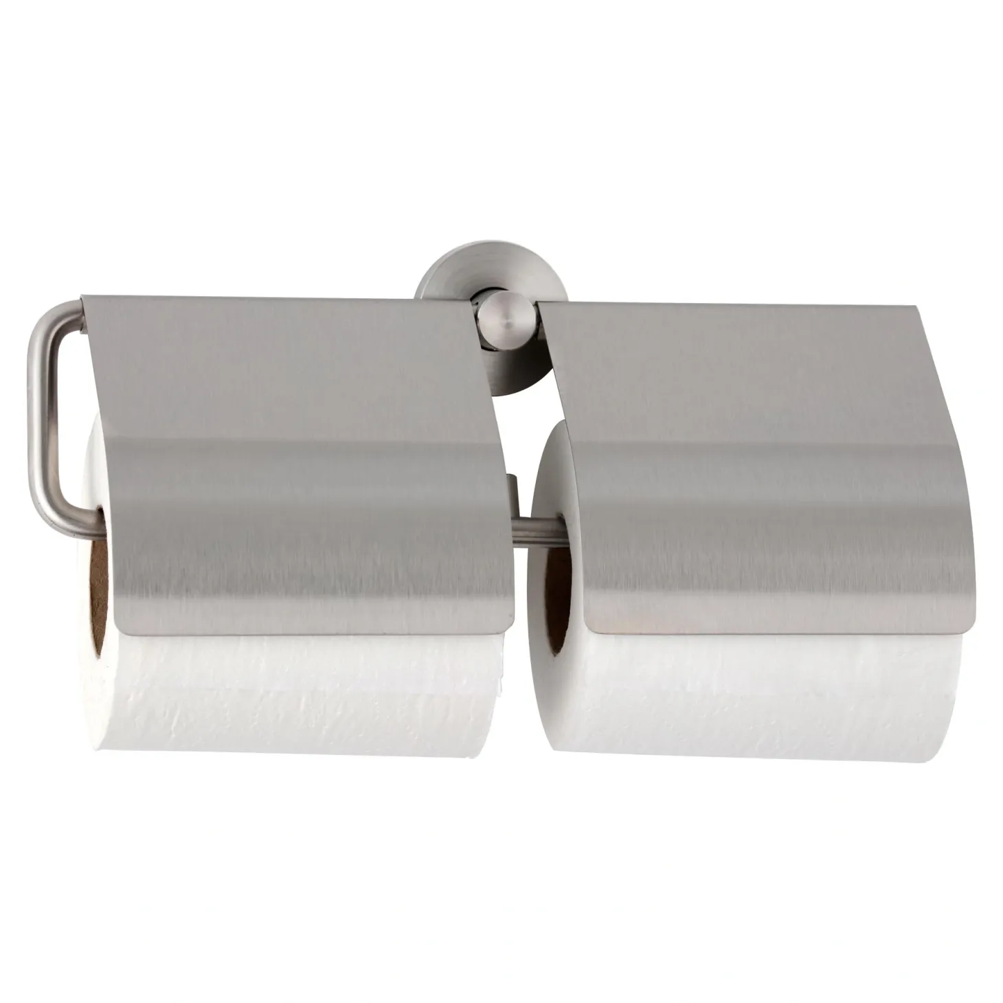Bobrick B-548 Cubicle Collection WC-Papierrollenhalter mit Abdeckung für 2 Rollen