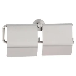 Bobrick B-548 Cubicle Collection WC-Papierrollenhalter mit Abdeckung für 2 Rollen