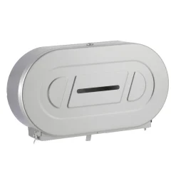 Bobrick B-2892 Doppel-Jumbo-Toilettenrollenhalter für 2 Rollen