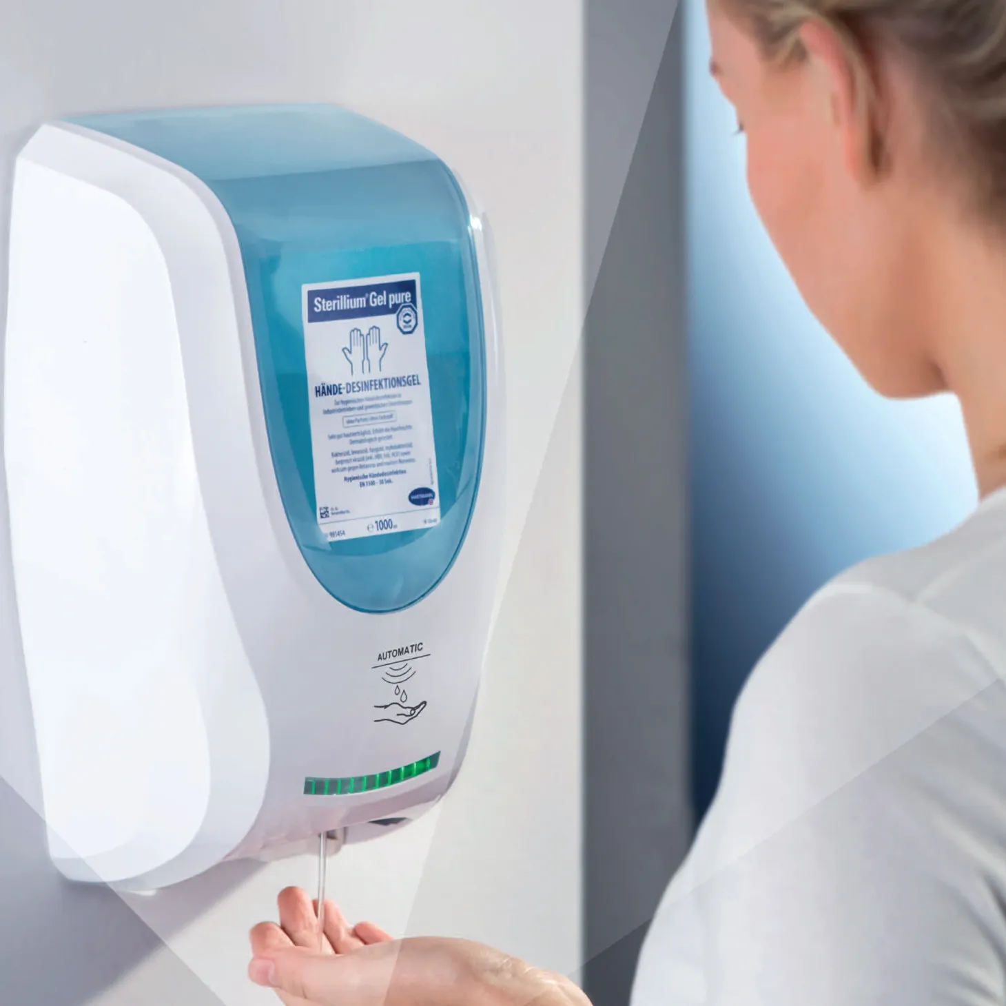 Bode CleanSafe touchless Desinfektionsmittelspender mit Sensor