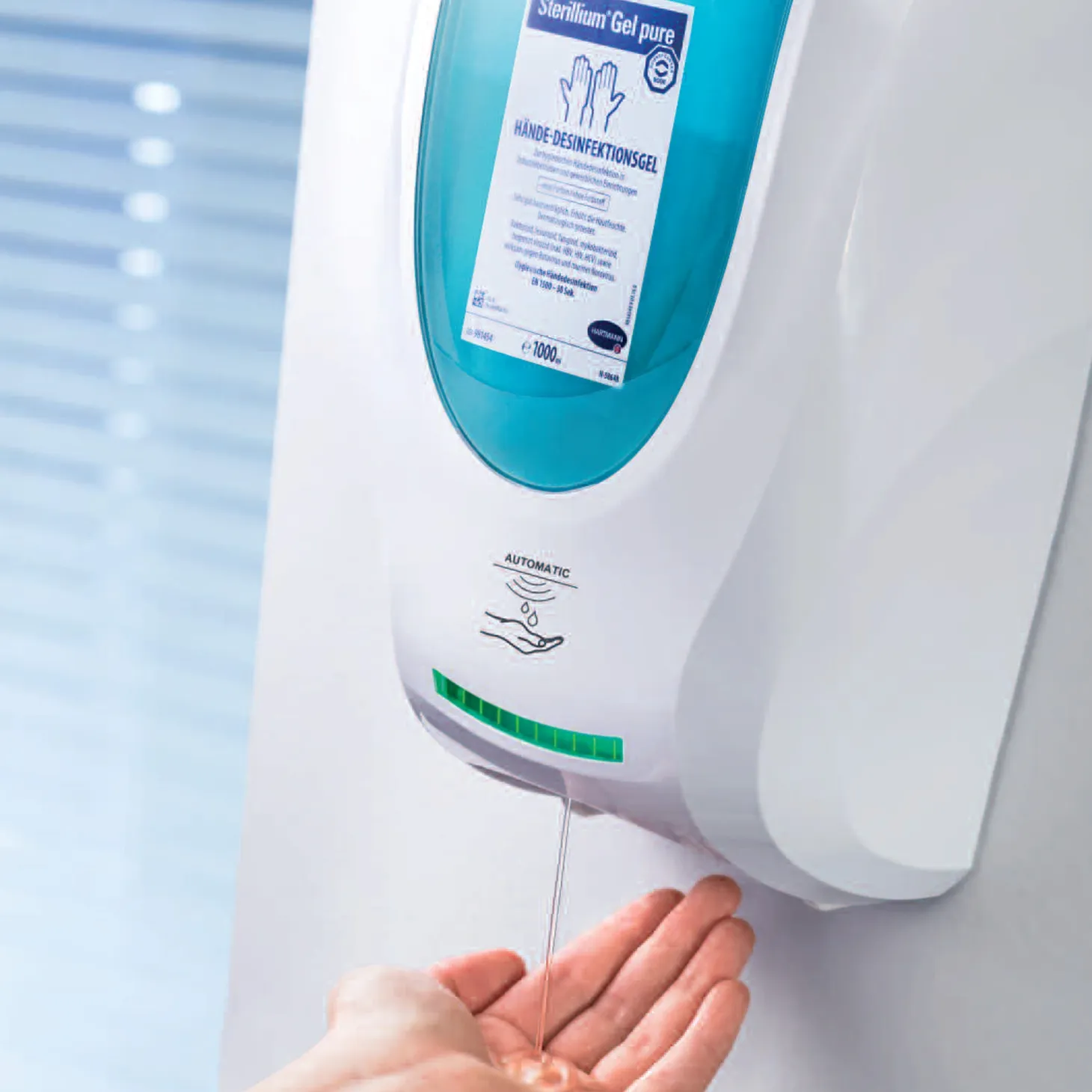 Bode CleanSafe touchless Desinfektionsmittelspender mit Sensor