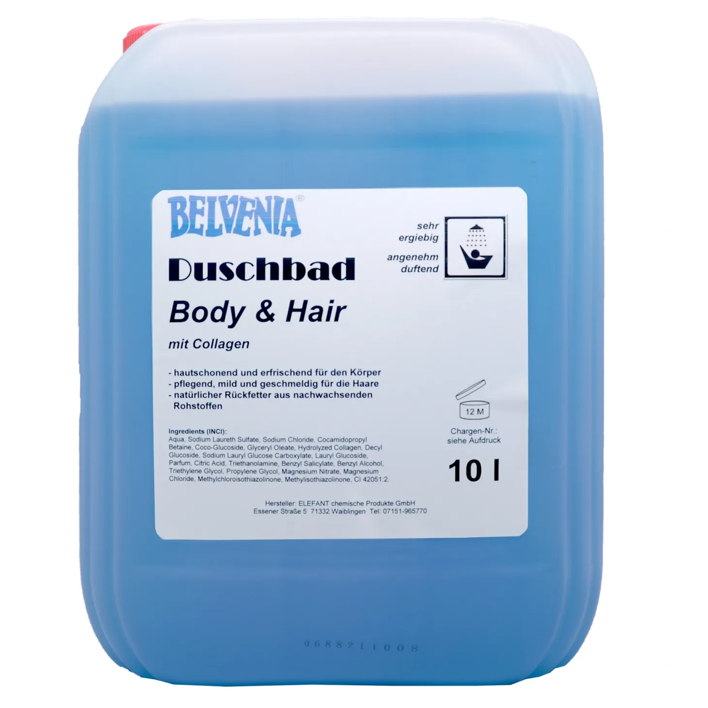 Body & Hair Duschgel und Shampoo 10 Liter Kanister