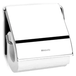 Brabantia Edelstahl-Toilettenpapierhalter Classic für 1 Rolle