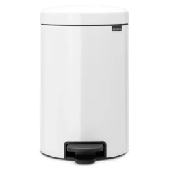 Brabantia newIcon Tretmülleimer 12 Liter mit feuerfestem Metall-Inneneimer
