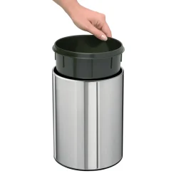 Brabantia Touch Bin Kosmetik-Wandabfalleimer 3 Liter Edelstahl