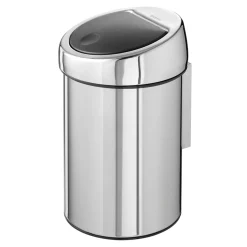 Brabantia Touch Bin Kosmetik-Wandabfalleimer 3 Liter Edelstahl