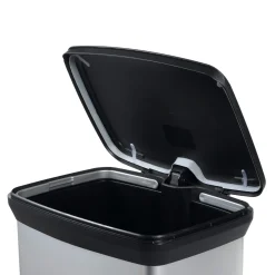 Curver Deco Bin Metallic's Tretabfallbehälter rechteckig 50 Liter
