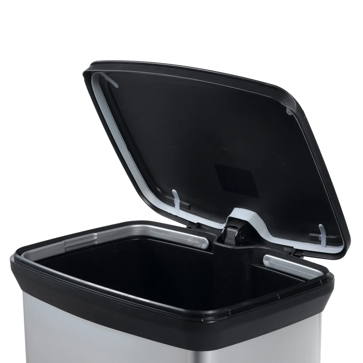 Curver Deco Bin Metallic's Tretabfallbehälter rechteckig 50 Liter