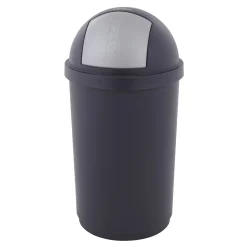 Curver Push Bullet Bin Abfallbehälter 50 Liter Pushklappe