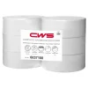 CWS ParadiseLine Superroll Midi Jumbo-Toilettenpapier Recycling, weiß, 2-lagig, 380 Meter