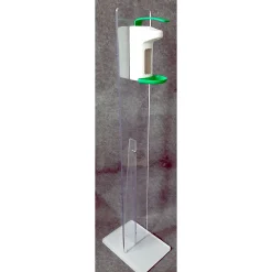 Desinfektionssäule aus Acryl SD100 transparent