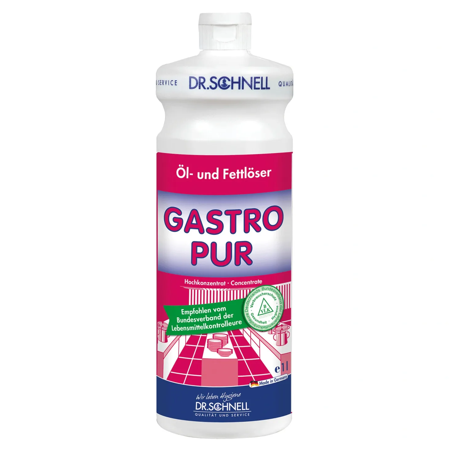 Dr. Schnell Gastro Pur hochwirksamer Öl- und Fettlöser