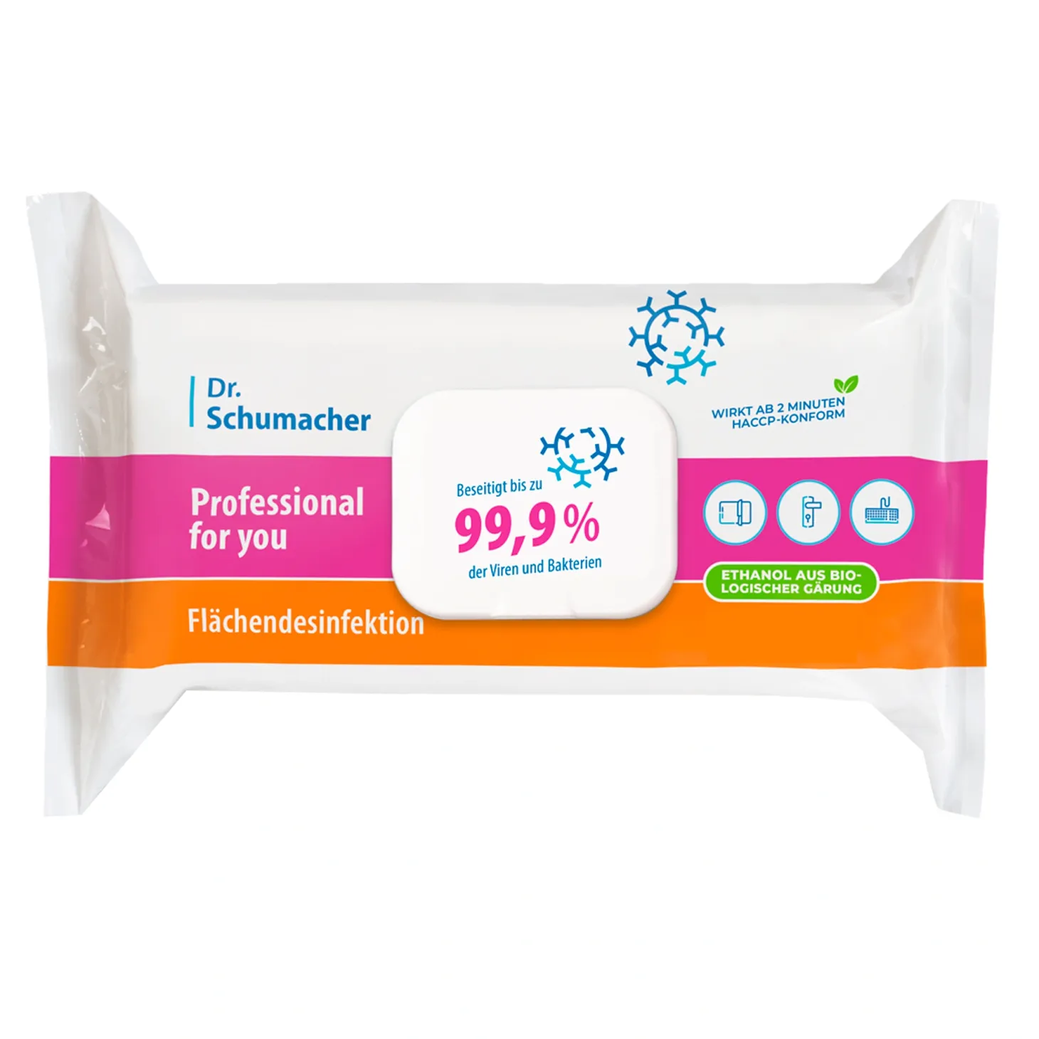 Dr. Schumacher Professional for you Flächendesinfektion Wipes