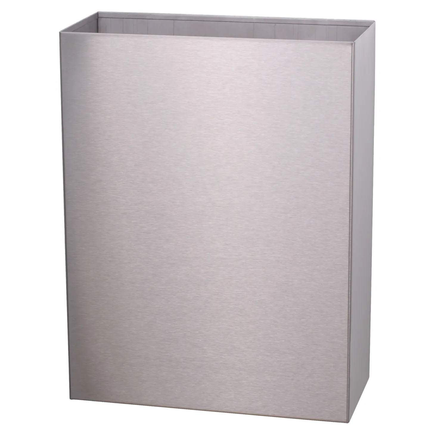 Dutch Bins Edelstahl Abfallbehälter 25 Liter offen CLB25L-CS