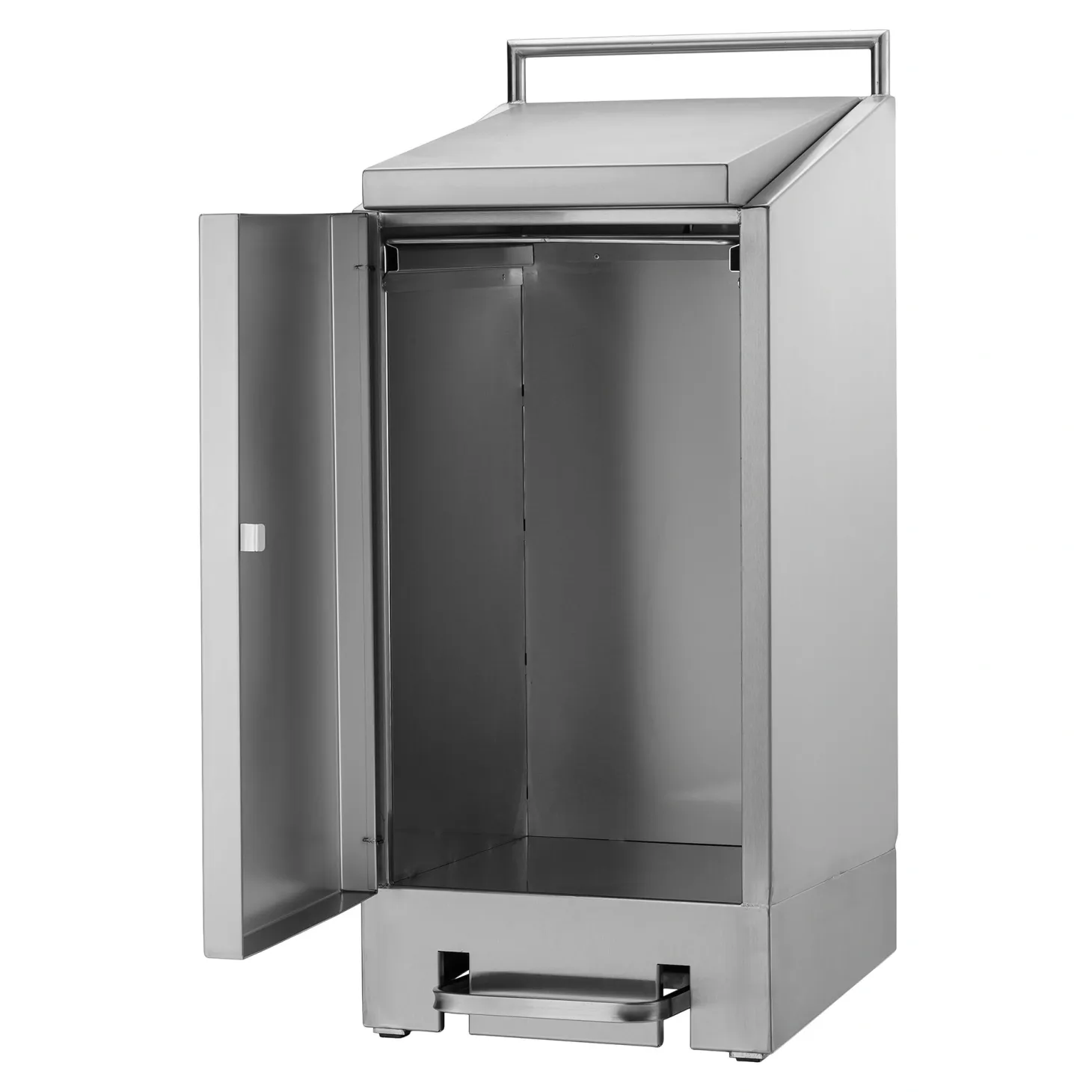 Dutch Bins Edelstahl Abfallsackhalter 120 Liter AVZH 120 E