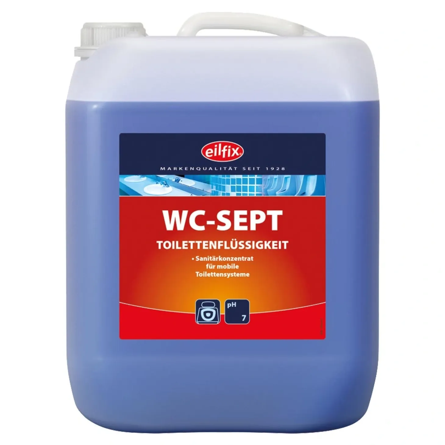 Eilfix WC-Sept Toilettenflüssigkeit Sanitär-Konzentrat für mobile Toilettensysteme