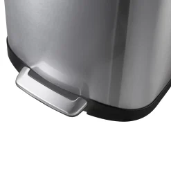 EKO Della Tretmülleimer Edelstahl 50 Liter