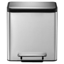 EKO EcoCasa Tretmülltrenner Edelstahl 2x15 Liter