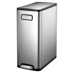 EKO Ecofly Tretmülleimer Edelstahl 45 Liter
