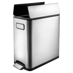 EKO Ecofly Tretmülleimer Edelstahl 20 Liter